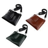 Maxbell Artificial Leather Hair Scissors Bag Pet Hairdressing Tool Pouch Holder Black