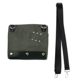 Maxbell Artificial Leather Hair Scissors Bag Pet Hairdressing Tool Pouch Holder Green