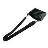 Maxbell Artificial Leather Hair Scissors Bag Pet Hairdressing Tool Pouch Holder Green