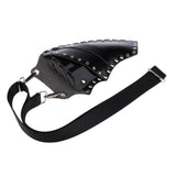 Maxbell PU Salon Hair Scissors Bag Pet Hairdressing Beard Shears Tool Pouch Holster Black