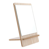 Max Bathroom Shaving Vanity Mirror Standing Wooden Folding Makeup Mirror Large