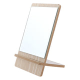 Max Bathroom Shaving Vanity Mirror Standing Wooden Folding Makeup Mirror Large