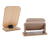 Max Foldable Countertop Makeup Vanity Mirror Wood Frame Bedroom Cosmetic Mirror Style 5