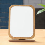 Max Foldable Countertop Makeup Vanity Mirror Wood Frame Bedroom Cosmetic Mirror Style 5