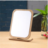 Max Foldable Countertop Makeup Vanity Mirror Wood Frame Bedroom Cosmetic Mirror Style 5