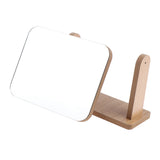 Max Foldable Countertop Makeup Vanity Mirror Wood Frame Bedroom Cosmetic Mirror Style 6
