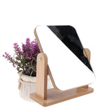 Max Foldable Countertop Makeup Vanity Mirror Wood Frame Bedroom Cosmetic Mirror Style 6