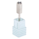 Max Nail Drill Bit Set Barrel Head Electric Drill Bits Coarse Grinding Tool Silver M