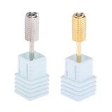 Max Nail Drill Bit Set Barrel Head Electric Drill Bits Coarse Grinding Tool Silver M
