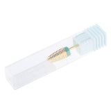 Max 3 Colors Alloy Nail Drill Bits Nail Tips Small Barrel Grinding Head Green