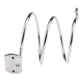 Max Wall Mount Hair Dryer Holder Self Rack Hanger Hair Comb Brush Organizer Set A