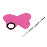 Max Cosmetic Makeup Mixing Blending Palette Spatula for Foundation Pigment Pink