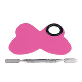 Max Cosmetic Makeup Mixing Blending Palette Spatula for Foundation Pigment Pink