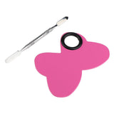 Max Cosmetic Makeup Mixing Blending Palette Spatula for Foundation Pigment Pink