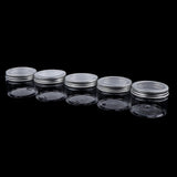Maxbell 5pcs Makeup Pot Empty Cosmetic Jars  Lotion Cream Gel Containers Clear 120ml