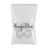 Maxbell 5pcs Makeup Pot Empty Cosmetic Jars  Lotion Cream Gel Containers Clear 120ml