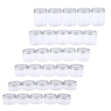 Maxbell 5pcs Makeup Pot Empty Cosmetic Jars  Lotion Cream Gel Containers Clear 120ml