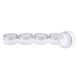 Maxbell 5pcs Makeup Pot Empty Cosmetic Jars  Lotion Cream Gel Containers Clear 120ml