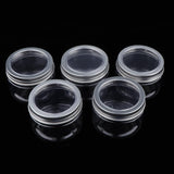 Maxbell 5pcs Makeup Pot Empty Cosmetic Jars  Lotion Cream Gel Containers Clear 120ml