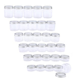 Maxbell 5pcs Makeup Pot Empty Cosmetic Jars  Lotion Cream Gel Containers Clear 120ml