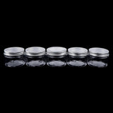 Maxbell 5pcs Makeup Pot Empty Cosmetic Jars  Lotion Cream Gel Containers Clear 120ml