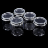 Maxbell 5pcs Makeup Pot Empty Cosmetic Jars  Lotion Cream Gel Containers Clear 250ml
