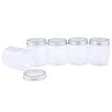 Maxbell 5pcs Makeup Pot Empty Cosmetic Jars  Lotion Cream Gel Containers Clear 250ml