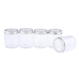 Maxbell 5pcs Makeup Pot Empty Cosmetic Jars  Lotion Cream Gel Containers Clear 250ml