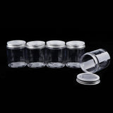 Maxbell 5pcs Makeup Pot Empty Cosmetic Jars  Lotion Cream Gel Containers Clear 250ml