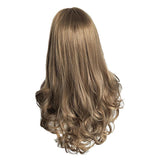 Maxbell 26'' Natural Long Curly Wigs Synthetic Full Wig for Cosplay Fancy Dress Light Brown