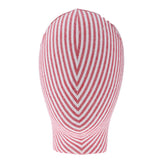 Maxbell 20 inch Mannequin Canvas Head Wig Toupee Hat Display Head for Showcase Red