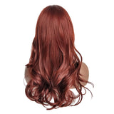 Maxbell Side Part 18" Long Curly Hair Synthetic Wavy Wig for Women