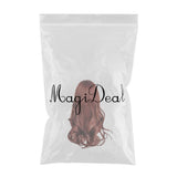 Maxbell Side Part 18" Long Curly Hair Synthetic Wavy Wig for Women