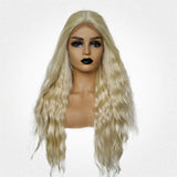 Maxbell Women Heat Resistant Long Curly Wig Hairpieces Synthetic Cosplay Wig 22inch