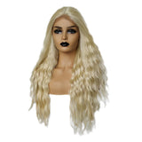 Maxbell Women Heat Resistant Long Curly Wig Hairpieces Synthetic Cosplay Wig 22inch
