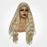 Maxbell Women Heat Resistant Long Curly Wig Hairpieces Synthetic Cosplay Wig 22inch