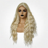 Maxbell Women Heat Resistant Long Curly Wig Hairpieces Synthetic Cosplay Wig 22inch