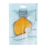 Maxbell Facial Wash Pad Makeup Remover Clean Sponge Exfoliator Scrub Turmeric Yellow