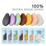 Maxbell Facial Wash Pad Makeup Remover Clean Sponge Exfoliator Scrub Turmeric Yellow