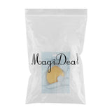 Maxbell Facial Wash Pad Makeup Remover Clean Sponge Exfoliator Scrub Turmeric Yellow