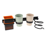 Max Wall Mount Hair Dryer Holder Shelf Hanger Straightener Comb Organizer Set