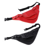 Max PU Salon Hair Cut Scissors Shears Combs Clips Tools Holster Bag Holder Red