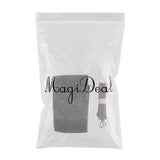 Max PU Barber Scissor Shear Comb Clip Tools Holder Pouch Waist Bag Gray