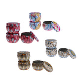 Max 3Pcs DIY Candle Making Tins Jars Metal Tea Candy Cosmetic Storage Case Pot A