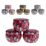 Max 3Pcs DIY Candle Making Tins Jars Metal Tea Candy Cosmetic Storage Case Pot A
