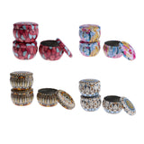 Max 3Pcs DIY Candle Making Tins Jars Metal Tea Candy Cosmetic Storage Case Pot A