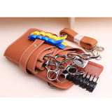 Max PU Hairdressing Hair Cutting Scissors Shears Tools Holster Bag 20x12cm Brown