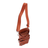 Max PU Hairdressing Hair Cutting Scissors Shears Tools Holster Bag 20x12cm Brown