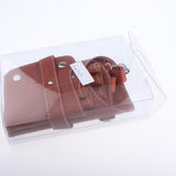 Max PU Hairdressing Hair Cutting Scissors Shears Tools Holster Bag 20x12cm Brown
