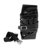 Max Barber Stylist Scissors/Shears Waist Bag Combs Clips Holder Pouch Black